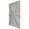 Ekena Millwork 11 7/8in. W x 11 7/8in. H Helene EnduraWall Decorative 3D Wall Panel Covers 0.98 Sq. Ft. WP12X12HECST - alternate 2